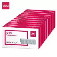 得力(deli) 0012 12# 24/6 25页 加厚订书钉