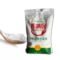 香满园 面粉 中筋面粉 美味富强小麦粉 2.5KG 家用 包子饺子馒头饼手擀面 单袋装