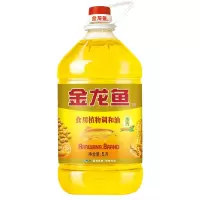 金龙鱼 食用油 花生浓香型 食用植物调和油5L 单桶装