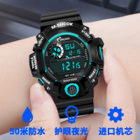 led智能防摔男女初中学生简约防水夜光防震儿童电子手表 单位:块