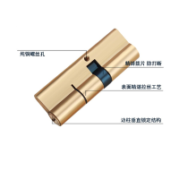全铜防盗门锁芯