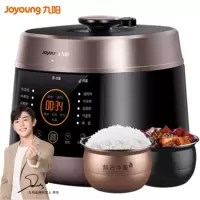 九阳(Joyoung)电压力锅压力煲 5L 铜匠大火 一锅双胆 开盖营养煮 预约定时 电高压锅Y-50C82