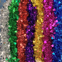 彩色拉花加密彩带混色 小号