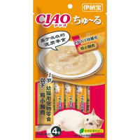 伊纳宝啾噜幼猫用零食鸡小胸肉 14g×4条