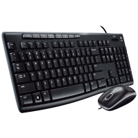 罗技(Logitech)MK200有线键鼠套装
