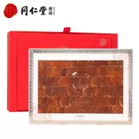 北京同仁堂干制红参片 88g/盒东北人参切片生晒参无糖红参 礼盒装