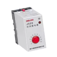德力西电气 晶体管时间继电器 JS20-D 18-180S AC220V JS20D180S220