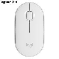 罗技（Logitech）Pebble鹅卵石无线蓝牙鼠标-白