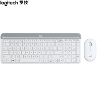 罗技(Logitech)MK470无线键鼠套装 白色