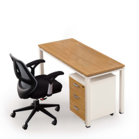 鑫环境 单人位办公桌不含柜椅简约现代员工桌工作位电脑桌椅组合创意卡座时尚办公桌
