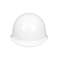 圆顶玻璃钢 004安全帽RS 白色 两个装