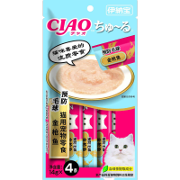 伊纳宝啾噜猫零食金枪鱼 预防毛球14g×4条