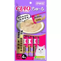 伊纳宝啾噜猫零食金枪鱼 (减轻粑粑味)14g×4条
