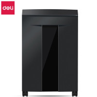 得力9919碎纸机连续碎纸时间60分钟大容量粉碎机