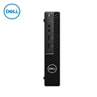 DELL戴尔3080MFF迷你商用台式机+27英寸窄边显示器2721H/ i3-10100T/4G/500G机械