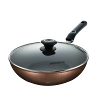 爱仕达家用不粘炒锅30cm电磁炉通用NWG8330E