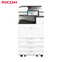 理光(Ricoh) IM C2000 双面输稿器+双面+四层纸盒 A3多功能彩色复印机 (计价单位：台) 白色