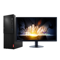 联想(Lenovo)启天M428商用台式电脑23.8寸显示器(I7-9700 8G 1T 2G独显 改装win7)