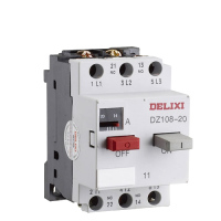 德力西 电动机断路器 DZ108-20/11 8A DZ10820811