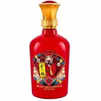 1497金六福酒福运双禧浓香型50度白酒纯粮食500ml*2瓶礼盒套装