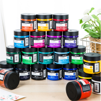 入门绘画颜 料 罐装美术水 粉颜 料 单瓶