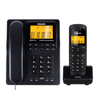 飞利浦 DCTG792 固定无绳电话机 子母机一拖一(室内无障碍大概20-30米距离)