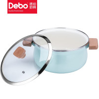 Debo 德铂美斯汤锅煲汤锅搪瓷不粘汤锅电磁炉通用汤锅24cm