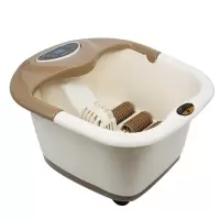 足浴盆 泡脚桶洗脚足部理疗按摩器 电动按摩全自动家用微电脑式 加热恒温器足疗机 足浴盆理疗仪