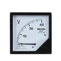 德力西 指针式电压表 6L2（500V) 8*8