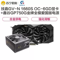 技嘉GV-N 1660S OC-6GD显卡+鑫谷额定650W GP750G金牌全模爱国版电源