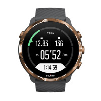 松拓Suunto颂拓7古铜灰智能手表音乐支付户外跑步 安卓运动双系统腕表男女通用SS050397000