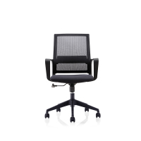 麦格尚 电脑椅MGS-BGY-W0003 家用靠背椅升降转椅护腰椅 人体工学职员办公椅 5星脚