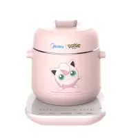 美的(Midea)美的电炖锅胖丁宝可梦皮神联名款电炖盅煲汤锅燕窝炖盅 少女粉-胖丁联名款DZ08E104PK