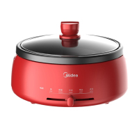 美的(Midea)电火锅电炒锅电蒸锅多功能锅电热锅 DH2851