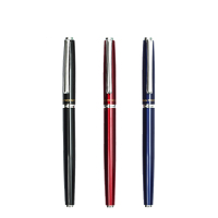 晨光(WB)AFP43301金属钢笔 单支 吸取式 练字钢笔 墨水笔 签字笔 颜色随机