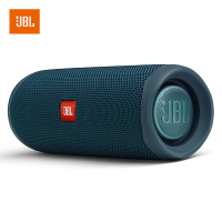 JBL FLIP5 音乐万花筒五代 便携式蓝牙音箱 低音炮 防水设计 支持多台串联 户外音箱 迷你小音响 深海蓝