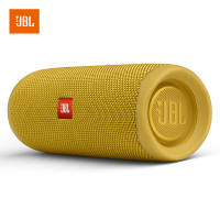 JBL FLIP5 音乐万花筒五代 便携式蓝牙音箱 低音炮 防水设计 支持多台串联 户外音箱 迷你小音响芥末黄