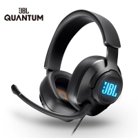 JBL QUANTUM400 头戴式游戏耳机有线电竞耳麦手机电脑耳机带麦克风7.1环绕声吃鸡耳麦黑色