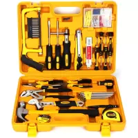 得力 3703 多用途组合工具套装家用工具箱五金工具