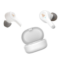漫步者X5尊享版真无线蓝牙耳机主动降噪双耳麦半入耳式游戏超长待机续航迷你耳塞tws1适用于小米苹果 白色
