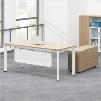 迅众 1.6米经理办公桌主管办公桌老板经理办公桌简约现代中班大班台