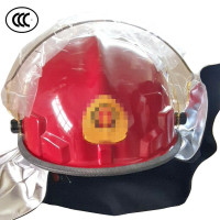 兴安救援灭火头部防护消防头盔 红色(单位:个)