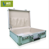 尚也 铝合金组合工具箱 车载整理箱 绿色