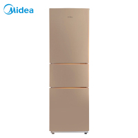 美的(Midea)冰箱三门213升节能静音中门大抽屉低温补偿小型家用多门电冰箱BCD-213TM(E)