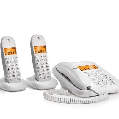 摩托罗拉 C2601C 无绳电话机 白色(单位:件)