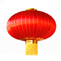 80#大红灯笼福字防水灯笼 节日装饰用品