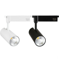 雷士 NVC 99LED轨道射灯TLED327A 9W-3500K/36° (银)(包装数量 1个)