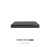 H3C S6520X-54QC-EI L3以太网交换机主机(48SFP Plus+2QSFP Plus+2Slot)