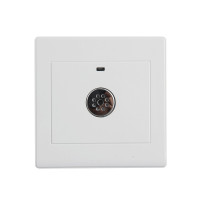 企购优品卡焰86型楼道声控开关led灯延时节能感应开关智能 声光控开关面板