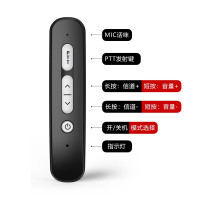 大迈DMRera D20 微型迷你对讲机超薄挂耳式对讲小机无线小型蓝牙微型(单只)